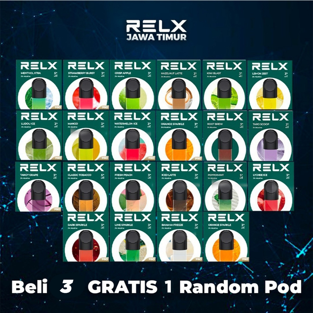 Relx Infinity Essential Pro &amp; Cotton - All Flavours