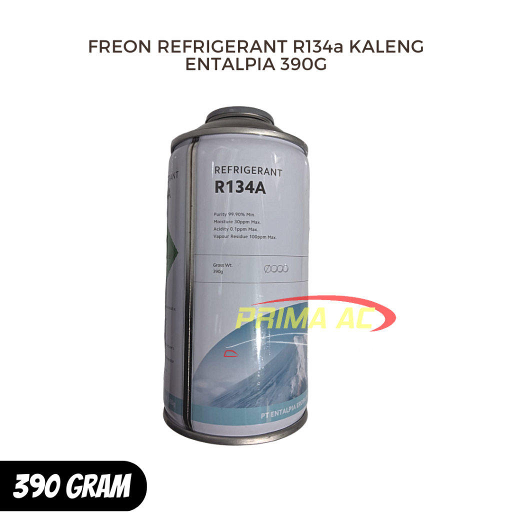 FREON REFRIGERANT R134a KALENG ENTALPIA 390 GRAM