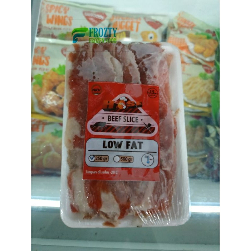 Daging Slice Low Fat  Import USA 250 gr