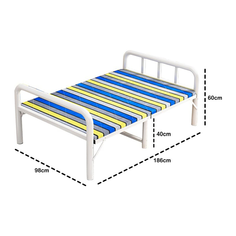 PROMO COD Ranjang Lipat besi ZDC-1 Tempat tidur lipat multifungsi portable Folding Bed [sudah dirakit]