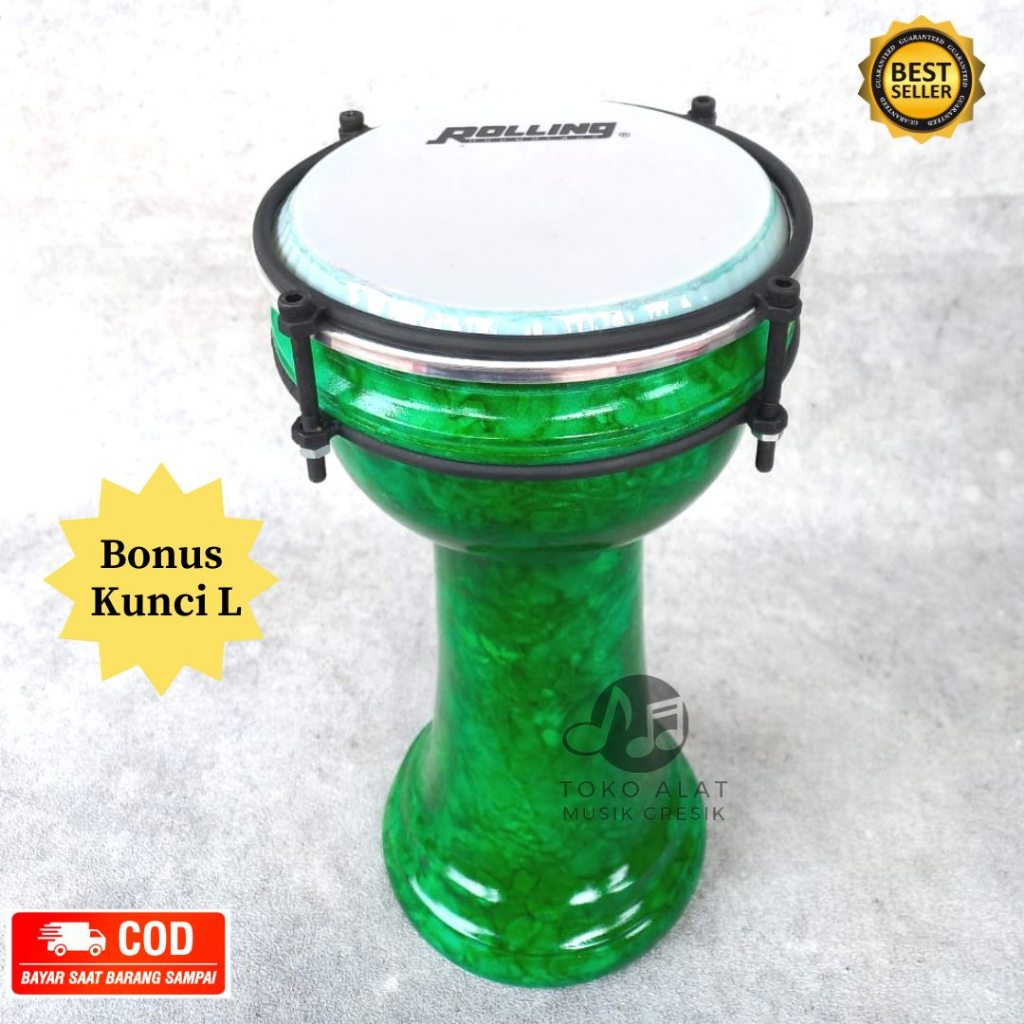 Termurah Calti Dumbuk Pinggang Darbuka Anak Kecil Mika 6 inch Suara Standar Bergaransi