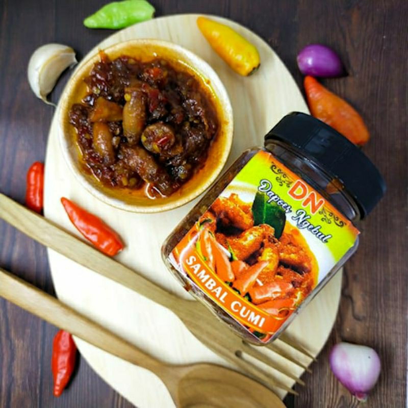 

Sambal cumi pedas 150 gr sambal cumi asin sambal baby cumi