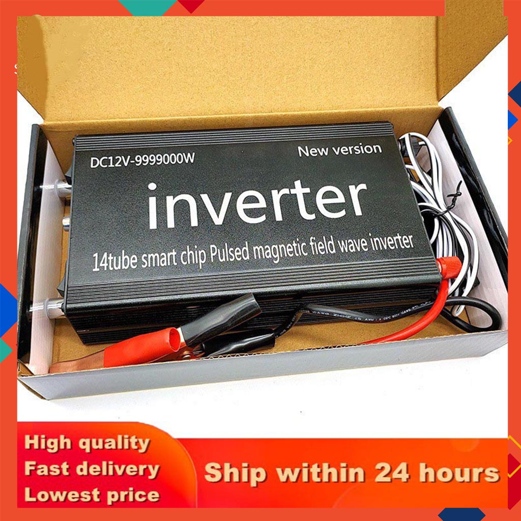 BS12V 999000W Ultrasonic Inverter Electric Power High Fishing High Power Machine Ultrasonic Inverter