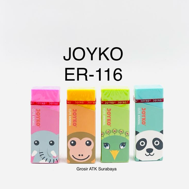 

( DAPAT 1 PENGHAPUS ) Penghapus / Stip / Eraser Joyko Fancy Lucu B20 ER-116 ER 116