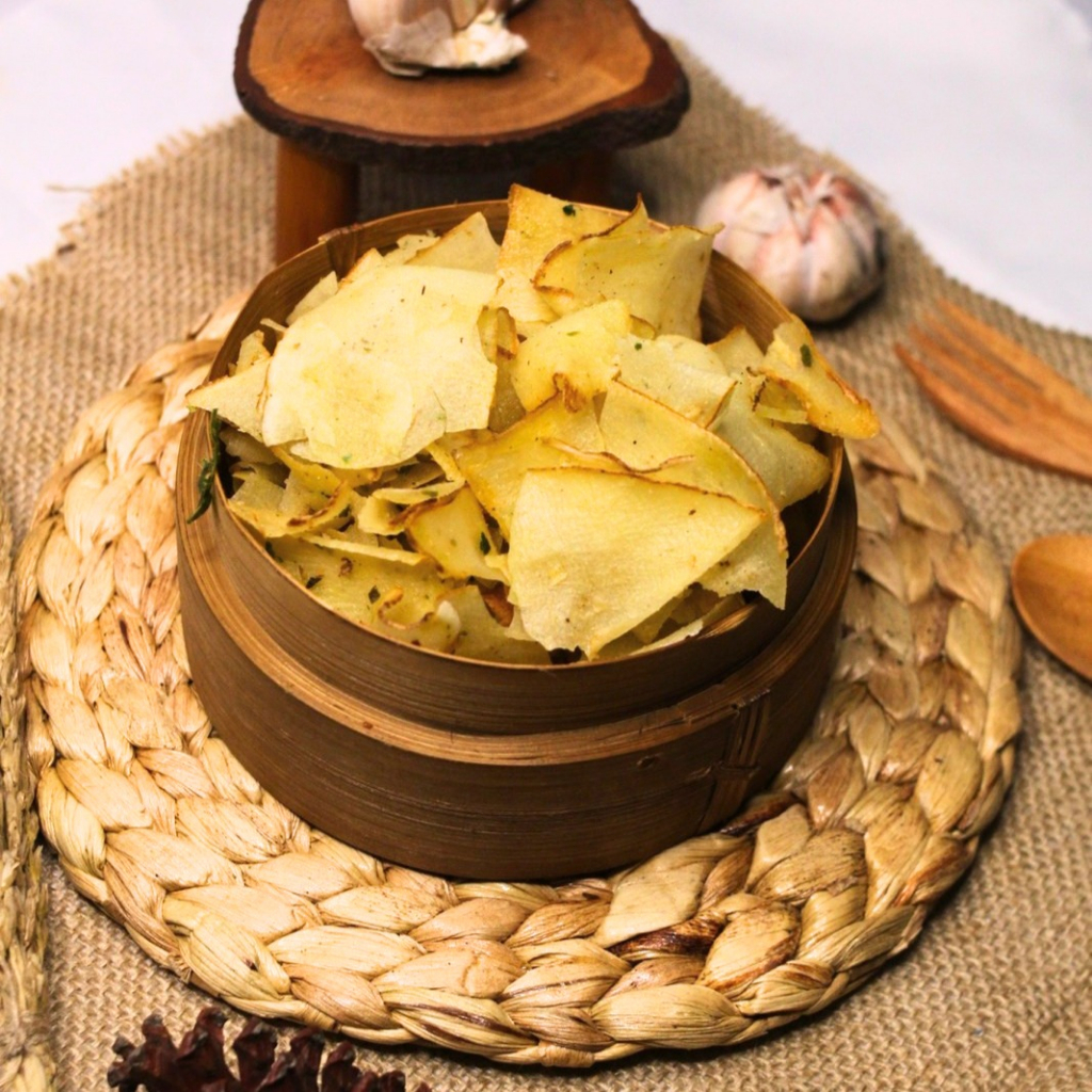 

KRIPSET KRIPIK SINGKONG ORIGINAL GURIH DAUN JERUK