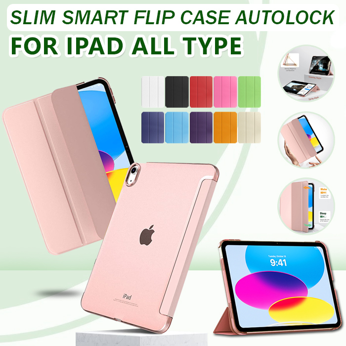 iPad Generasi Gen 1 2 3 4 5 6 7 8 9 10 Mini Air Pro 9.7 10.2 10.5 10.9 11 12.9 Inch Transparent Smar
