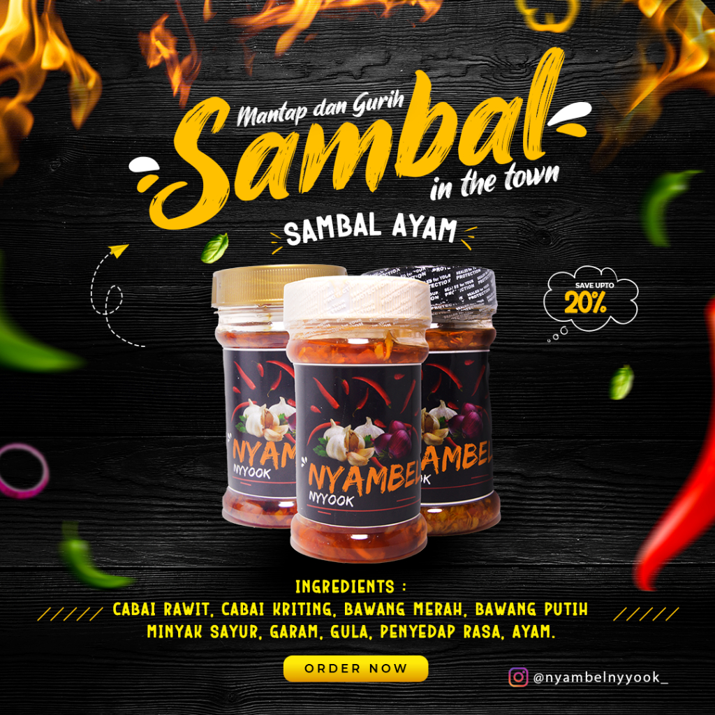 

NYAMBEL NYYOOK - SAMBEL AYAM SUWIR