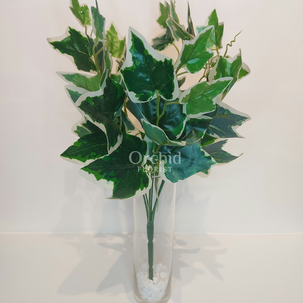 Kilap Spiral IVY X6 / Bunga Artificial / Daun Palsu / Daun Dekor
