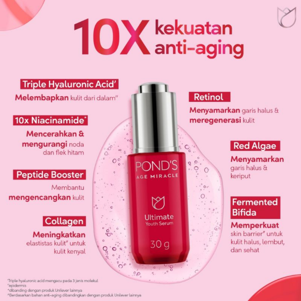 POND'S AM ULTIMATE YOUTH SERUM 30GR