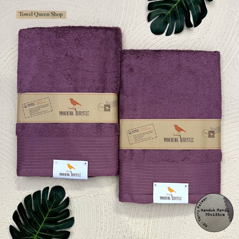 Handuk Couple Morning Whistle by Terry Palmer Motif Azura Uk.135x70 Tanpa Box ( Bordir Nama )