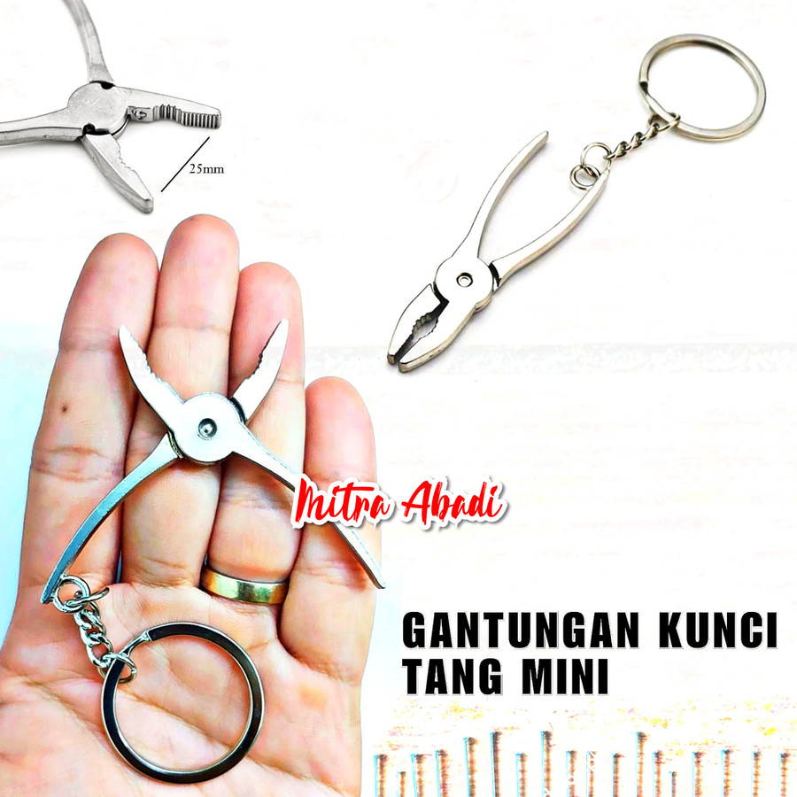 Gantungan Kunci Tang Mini Portable