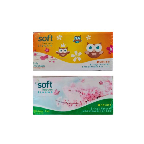 Tissue Soft Heaven 50s / 200s | Tisu Kering