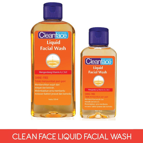 CLEANFACE Liquid Facial Wash 50/130ml