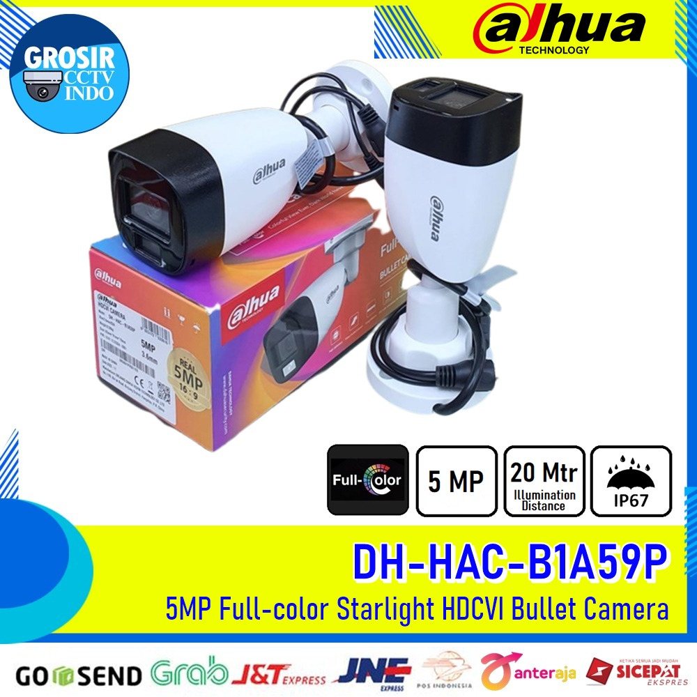 CCTV Outdoor DAHUA Cooper Fullcolor 5mp GCI