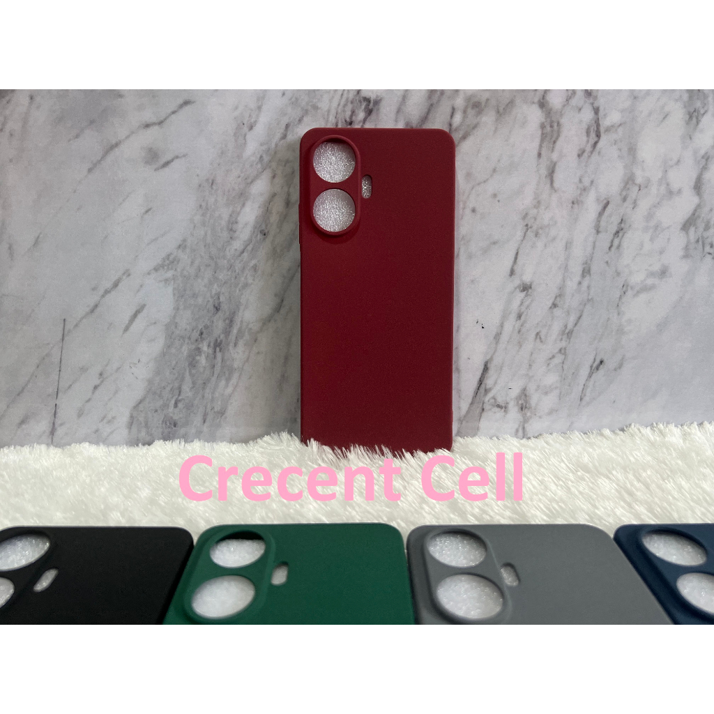 Soft Case Silikon Realme C55 Slim Matte Silikon Sandstone