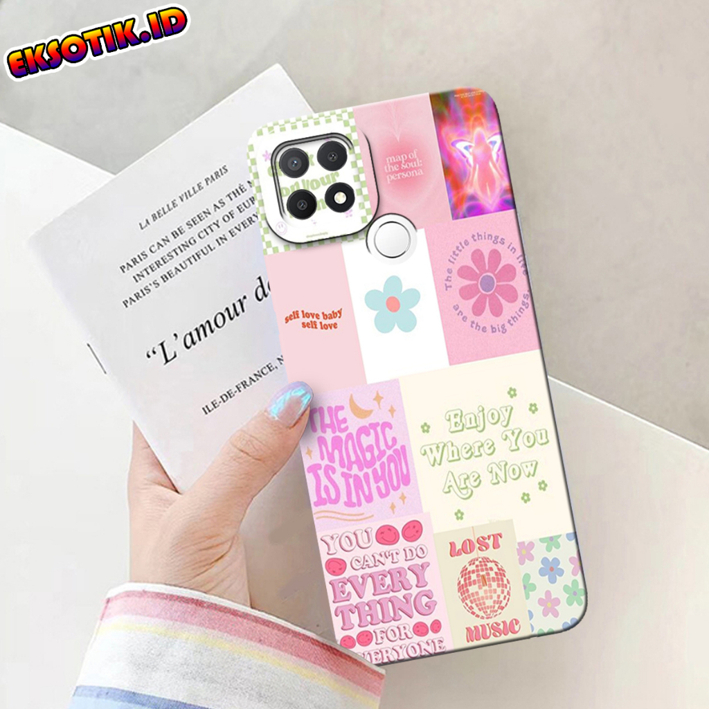 Case OPPO A15 - Eksotik.id - Casing OPPO A15 - Case ESTETIK - Skin Handphone - Silikon OPPO A15 - Ca