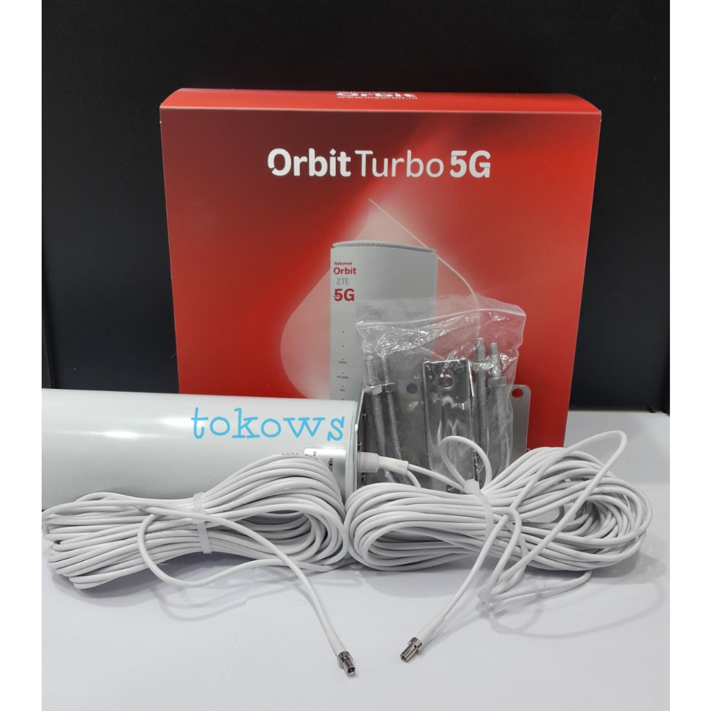 Modem Router Telkomsel Orbit Turbo 5G ZTE MC801A FREE Antena OMNI