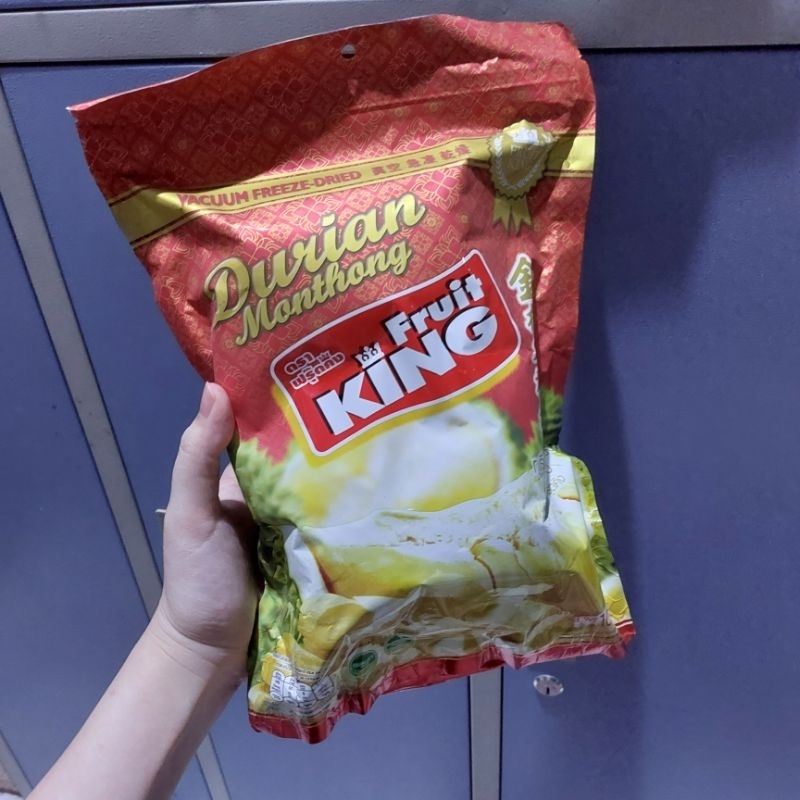 king fruit camilan durian monthong montong duren kering dry freeze dried dry vacuum vacum segel keri