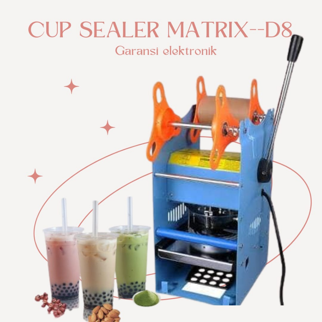 MESIN CUP SEALER MATRIX--D8 / MESIN PRESS CUP