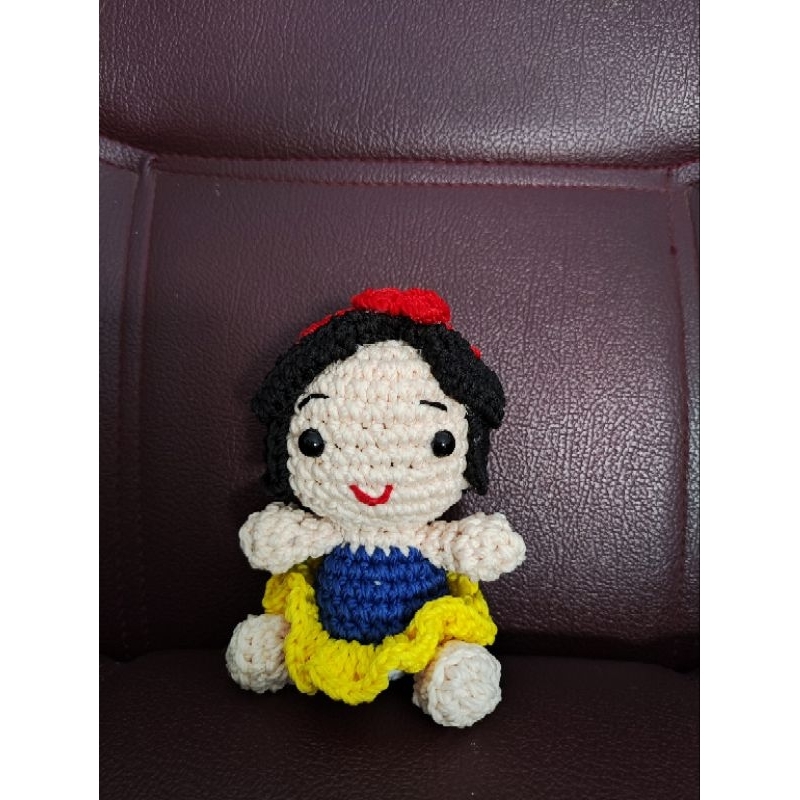 boneka rajut amigurumi princess