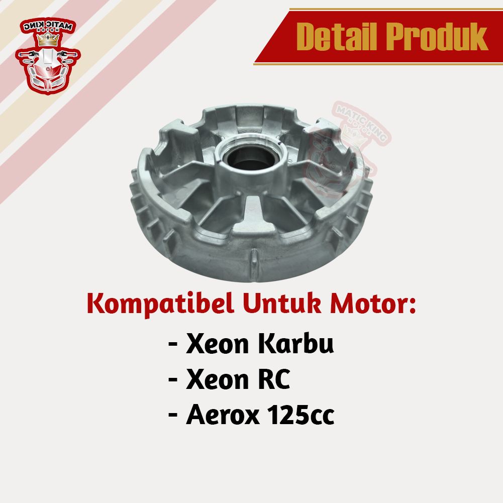 Rumah roller Yamaha XEON Karbu RC Aerox 125 Yamaha Genuine Parts asli 44D-E7620-00