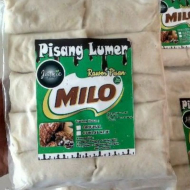

Pisang Lumer milo isi 10 pcs 400gram