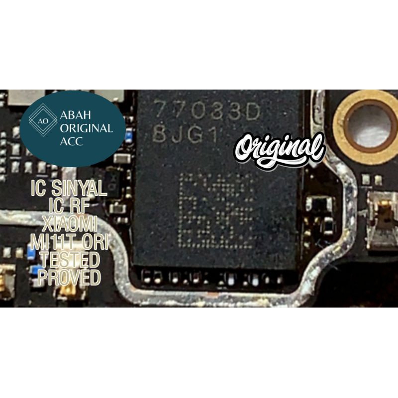 IC SINYAL IC RF XIAOMI MI11T ORI TESTED PROVED