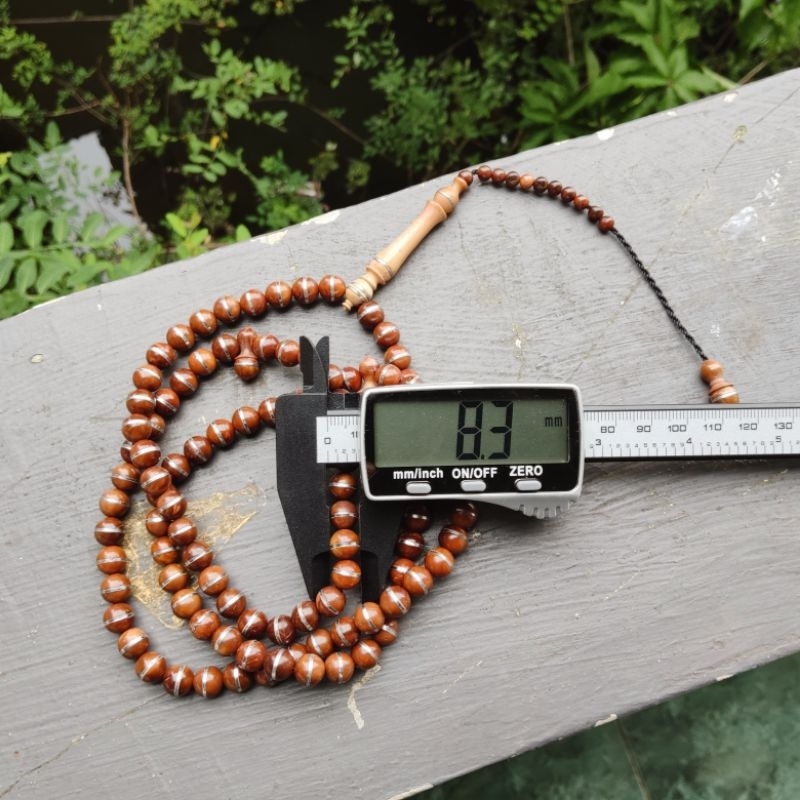 Tasbih Kaukah Bulat Prada Diameter 8 mm