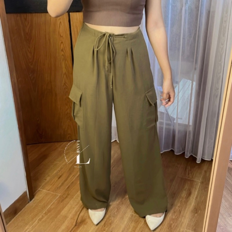 [LAXMI] Lolita Cargo Pants // Cargo Pants Anti Kusut