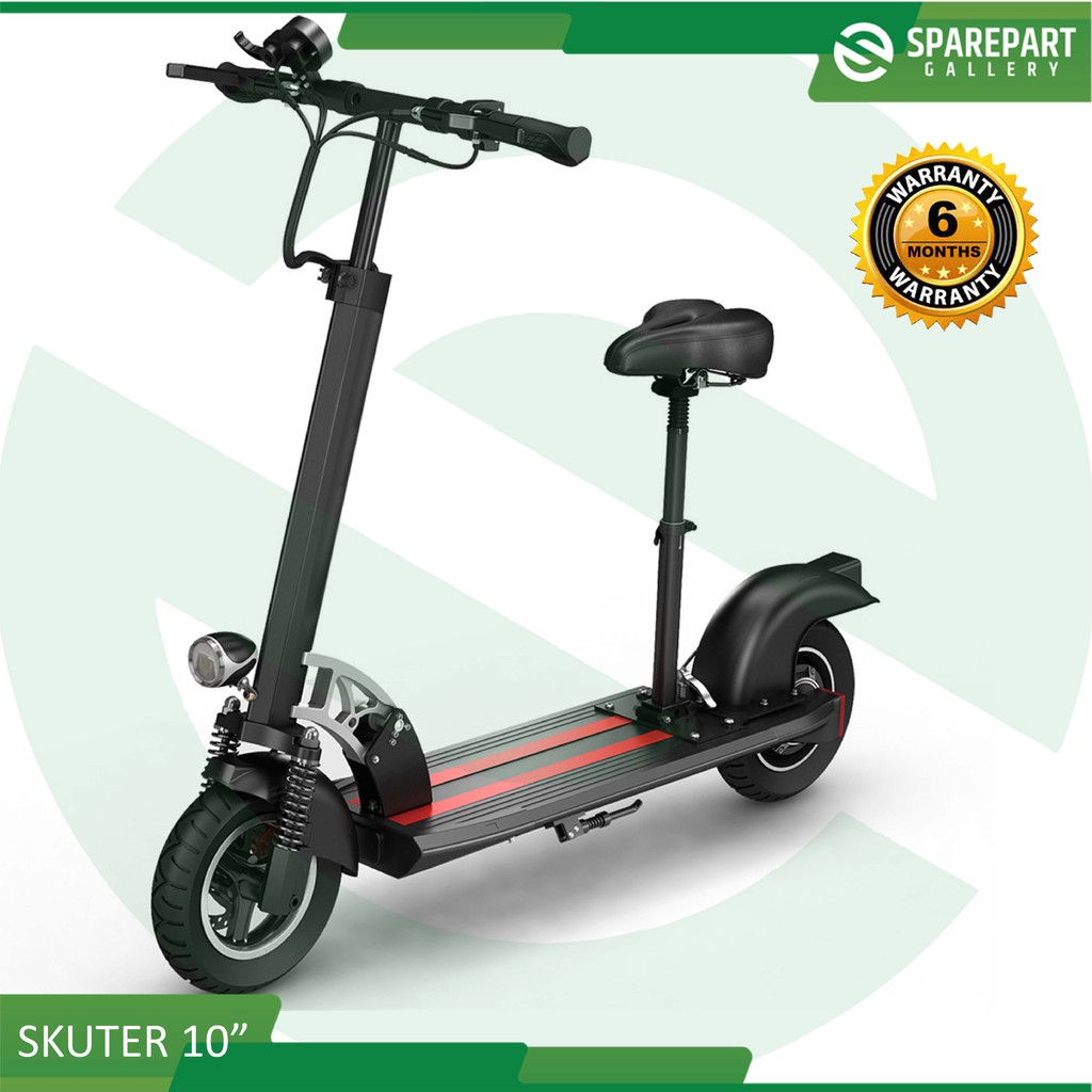 SEALUP Q8 Electric Scooter Skuter Listrik Otoped 36v400w 10inch Lithium ion