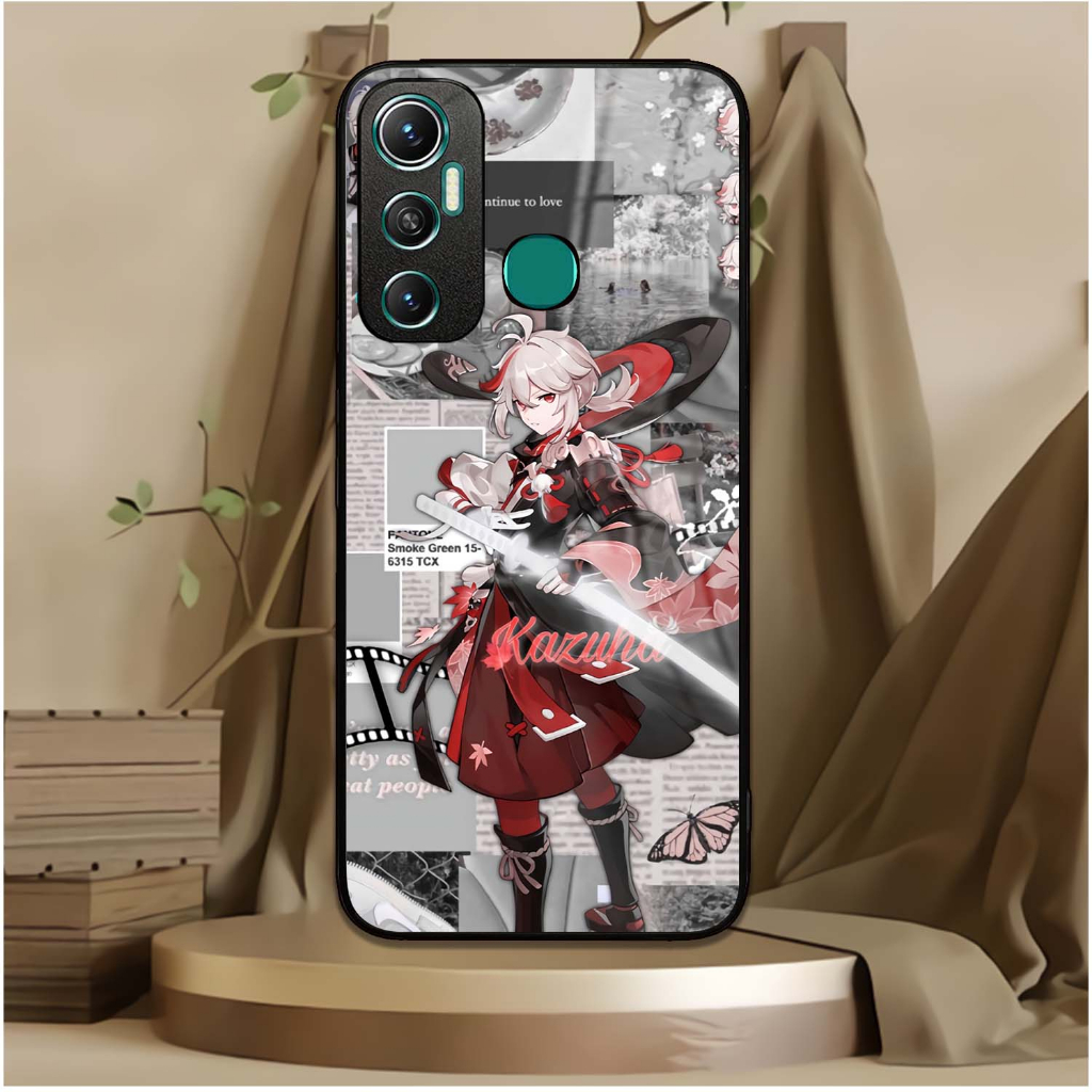 [AA22] Case Infinix Hot 11 Glossy Kilau Efek Kaca Permata Case Terbaru - Case Kilau Infinix - Case G