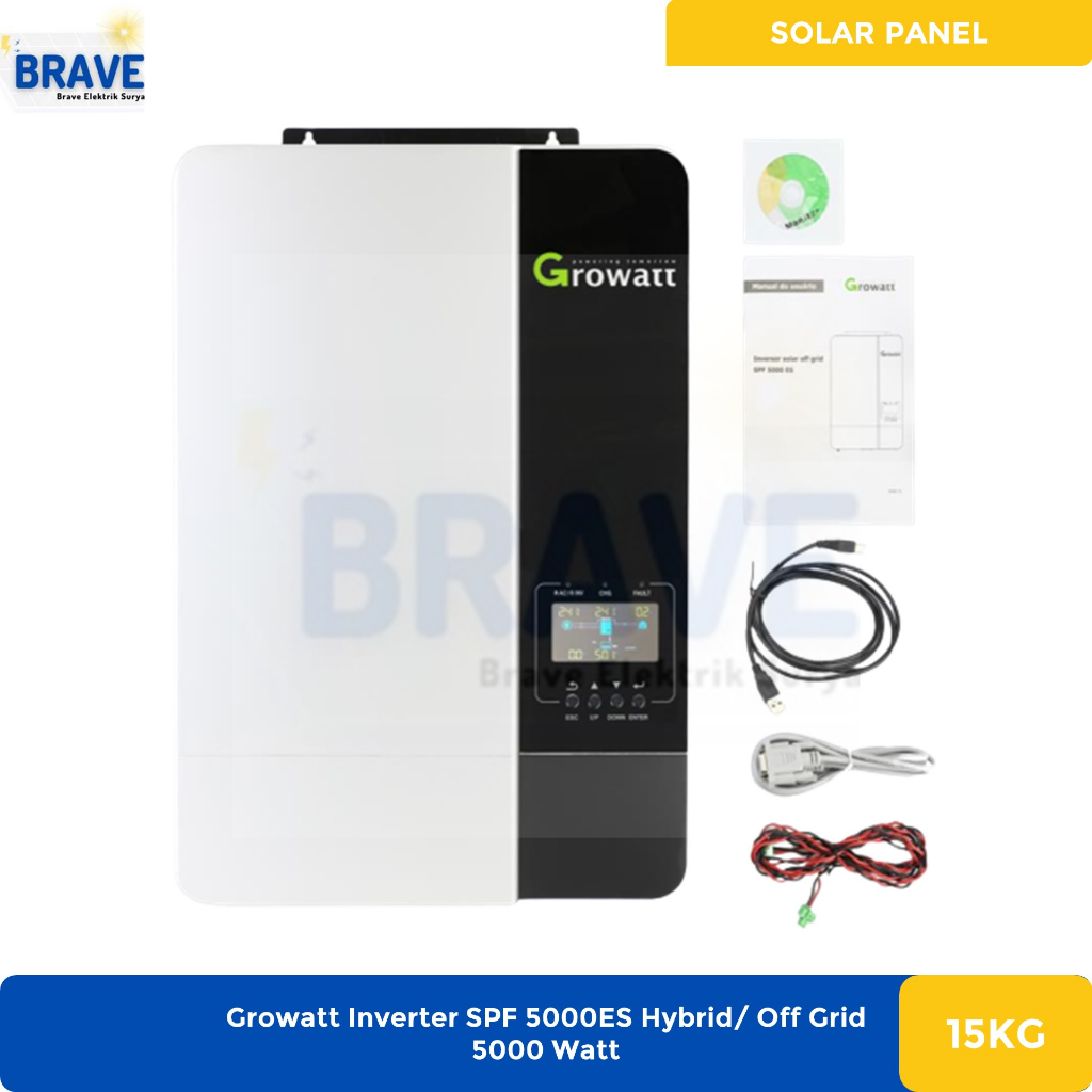 Growatt Inverter SPF 5000ES Hybrid/ Off Grid 5000 Watt