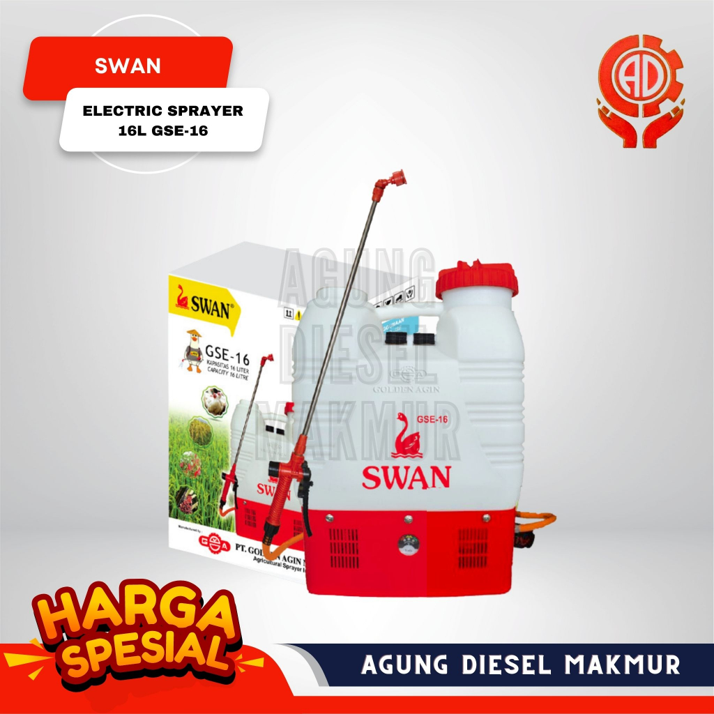 Swan Sprayer Elektrik Alat Semprot Hama 16 L GSE-16