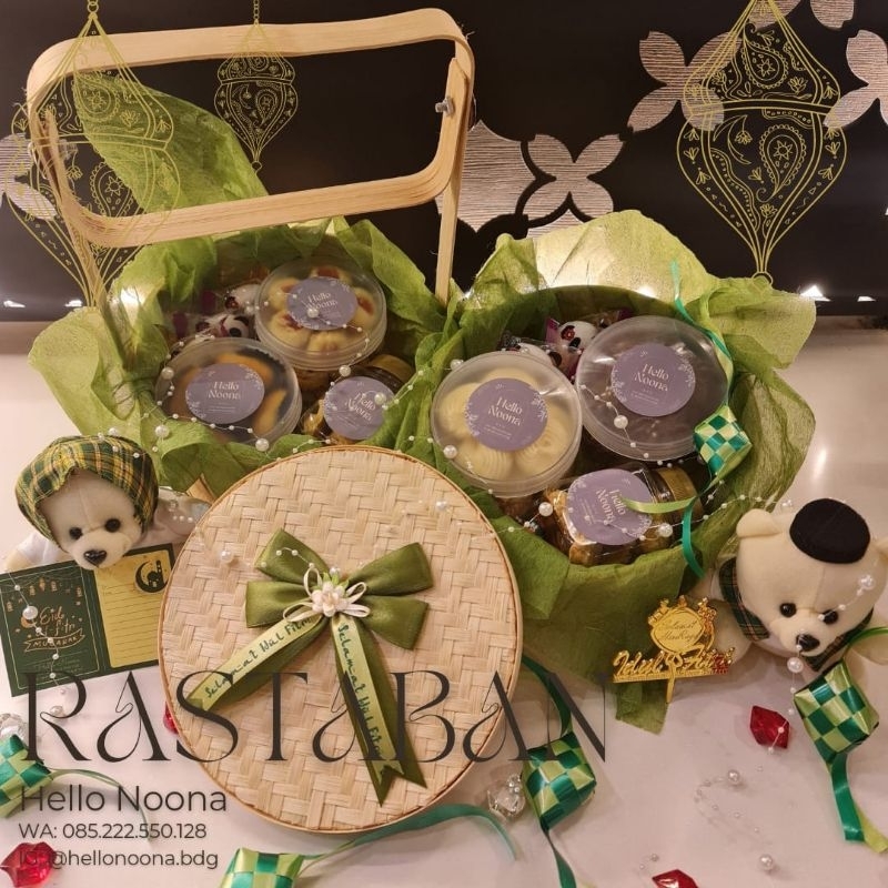 

hampers lebaran idul fitri rastaban parcel bingkisan ramadhan rantang kue kering cookies