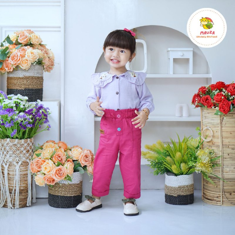 Afsheenastore Alicia Set / One set anak perempuan