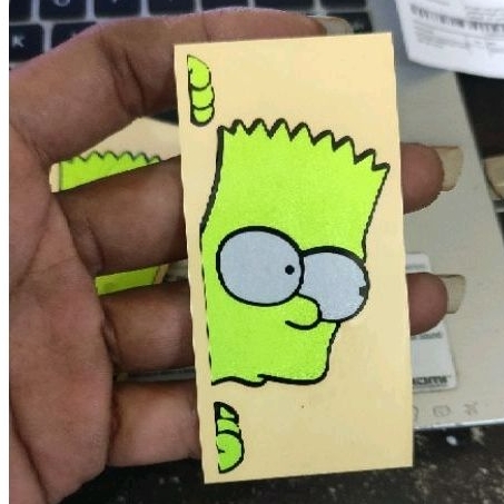 stiker cutting simpsons ngintip stiker motor