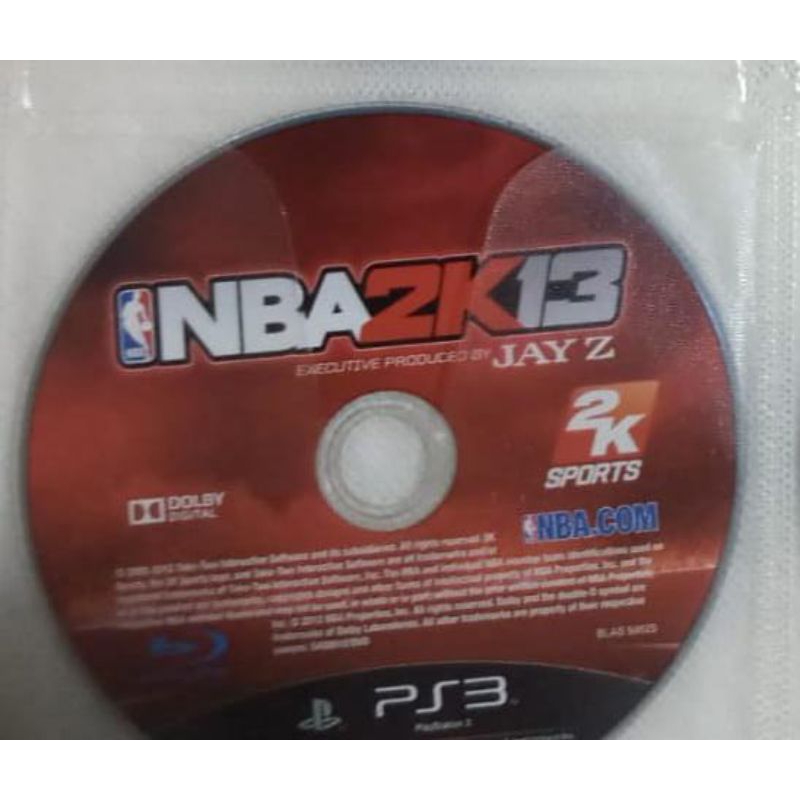 KASET PS 3 SECOND NBA2K13
