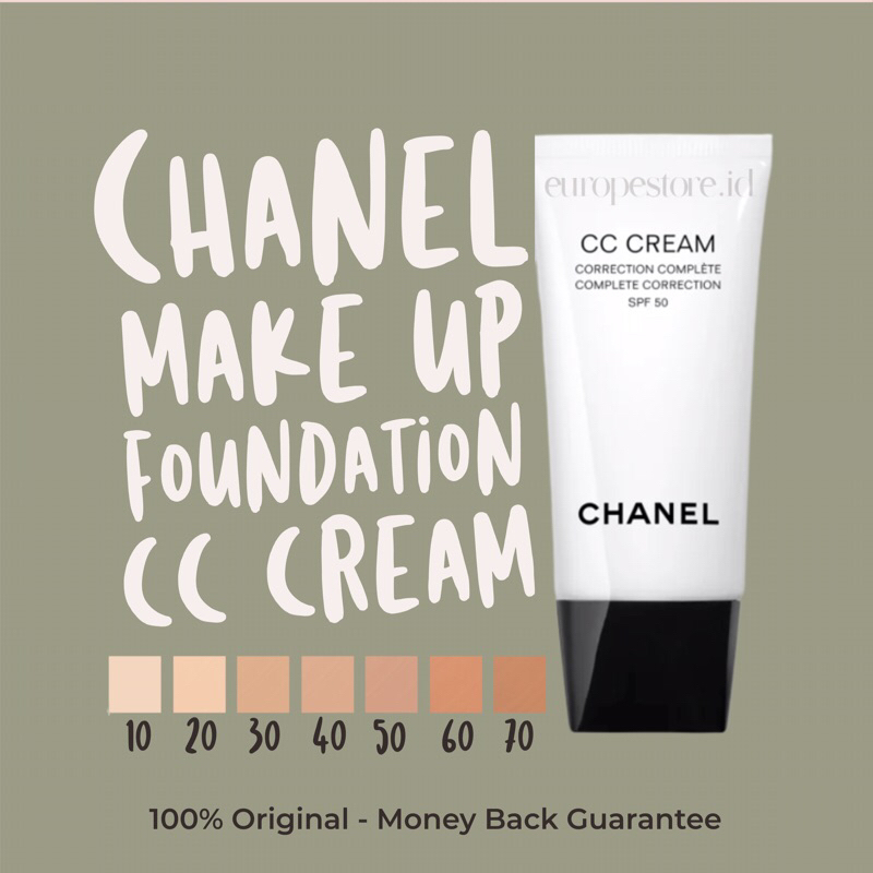 READY STOCK Chanel CC Cream 30ml (Shade 20) 100% Original