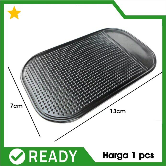 AntiSlip Hp 13x7cm/Anti Slip stickypad handphone dashboard mobil/Car Anti Slip Mat