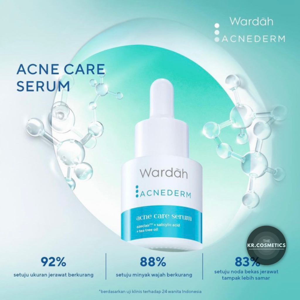 Wardah Acnederm Acne Care Serum 15ml - Serum Jerawat