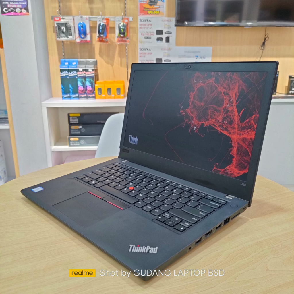 LAPTOP MURAH LENOVO THINKPAD T480 Intel i5 8250U RAM 8GB 16GB SSD 512GB FHD WINDOWS