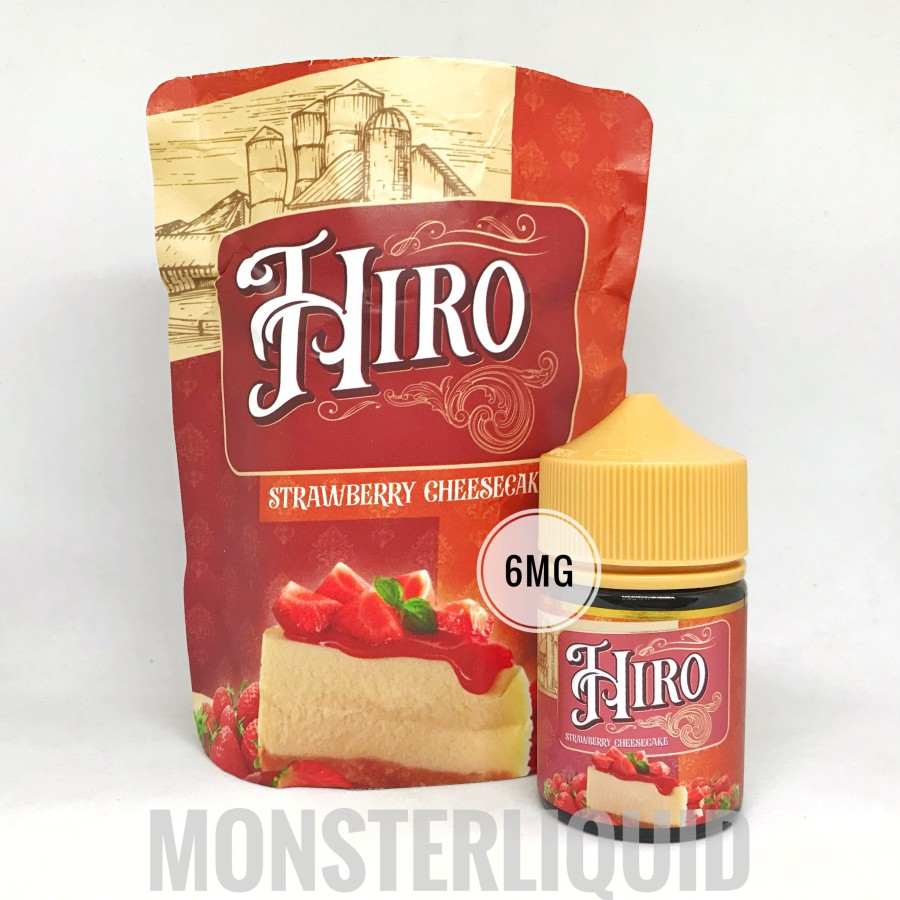 HIRO STRAWBERRY CHEESECAKE BY JOZOJO BREW 6MG 60ML