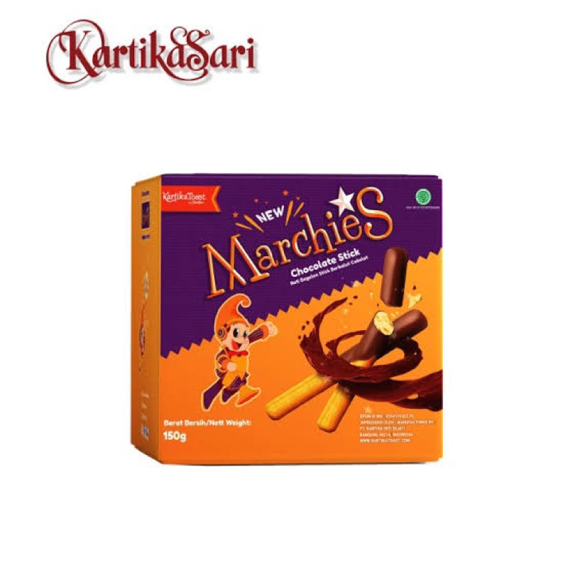 

Kartika Sari Marchiese Chocolate Stick Isi 12 Pcs