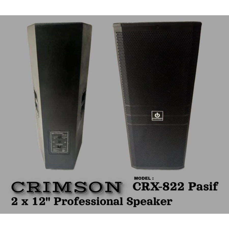 SPEAKER CRIMSON 12 INCH CRX-822P PASIF