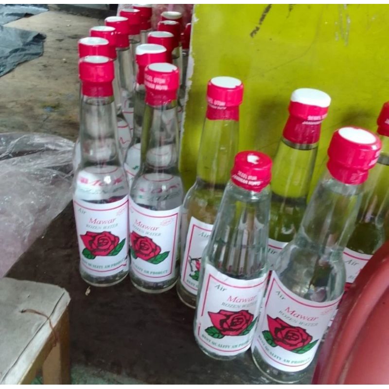 Air Mawar Air Bunga Mawar Botol Makam Ziarah