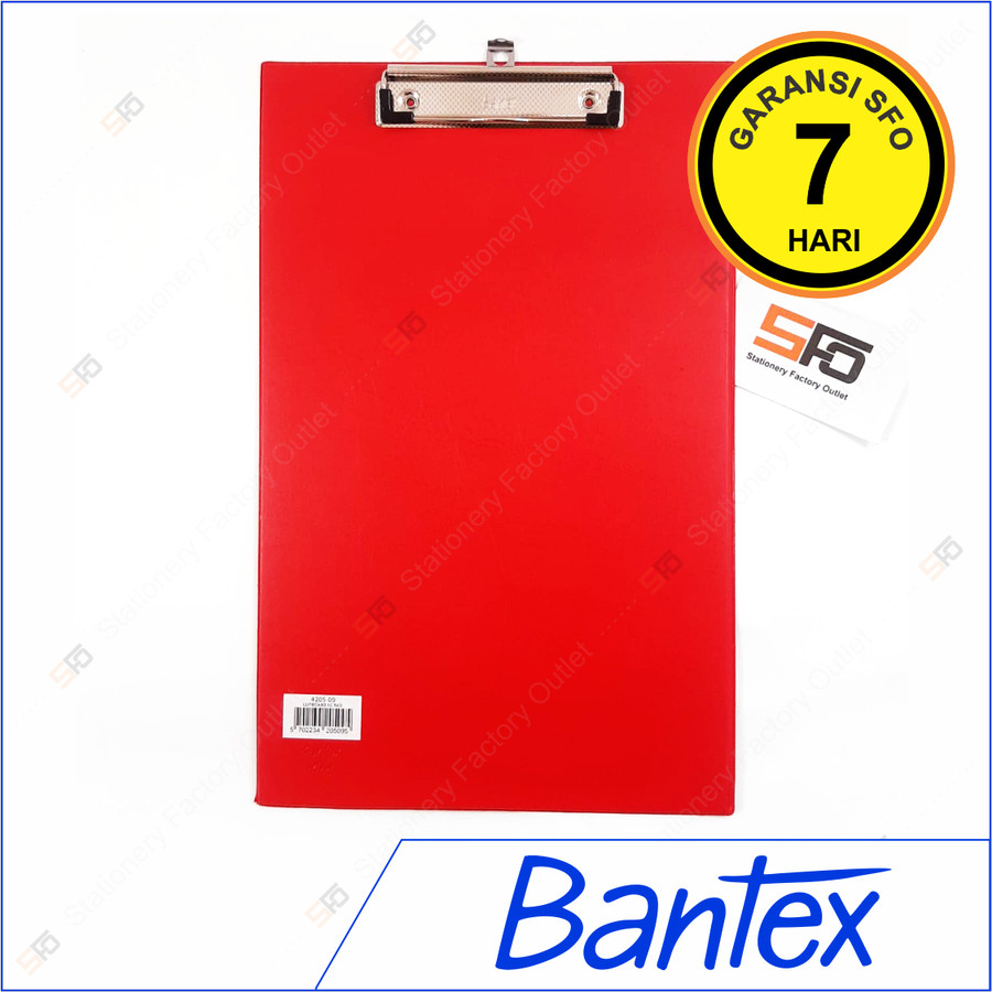 

Clip Board / Papan Ujian Bantex F4 4205 - SFO Semarang Official
