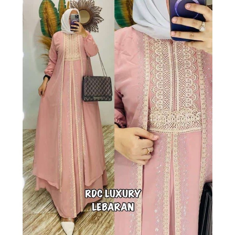 GAMIS LEBARAN TERBARU // LUXURY ABAYA DRESS // ARABAN DRESS