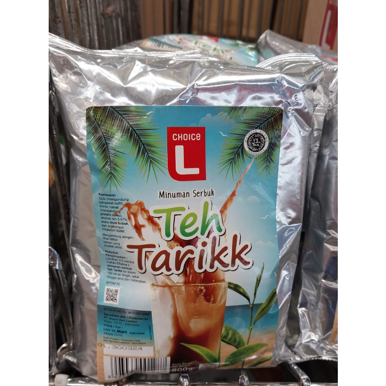 

Choice L Minuman Serbuk Teh Tarikk 500 gr