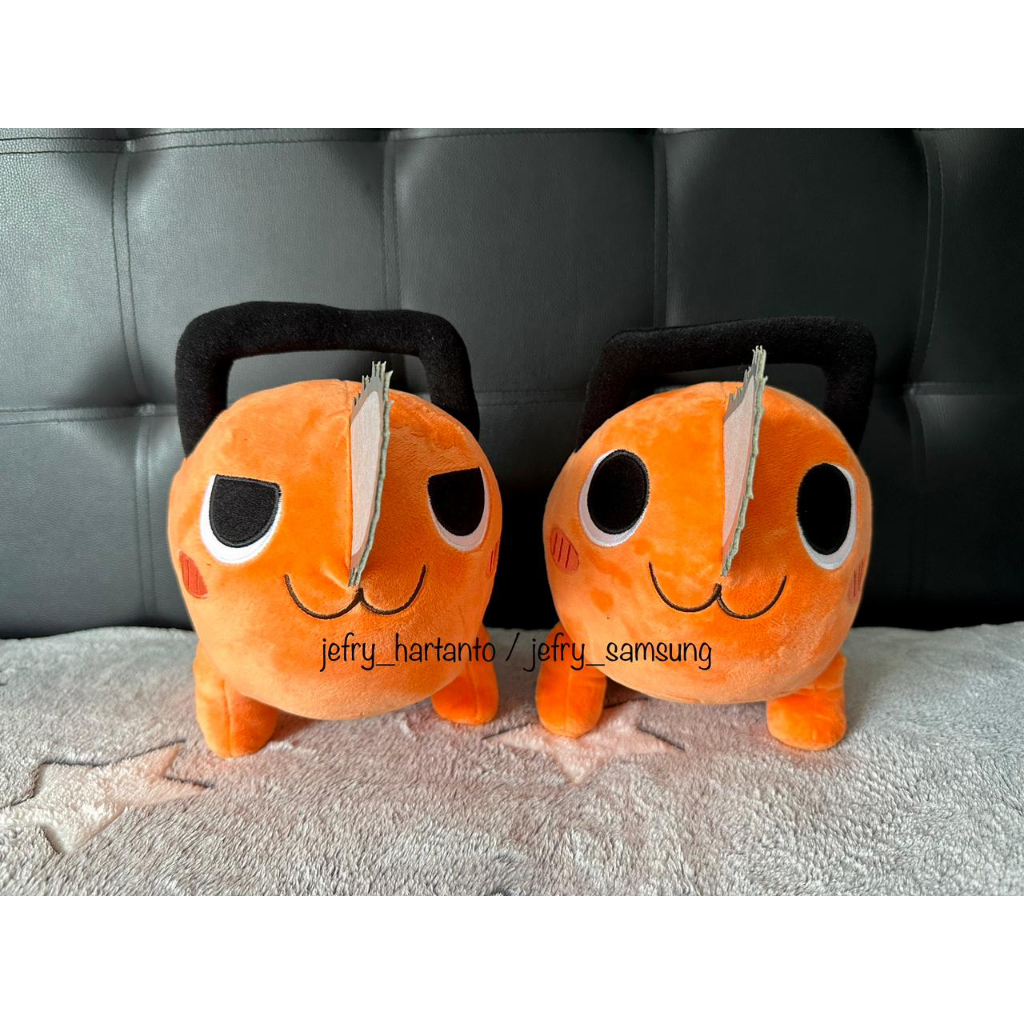 Toreba Boneka Import Chainsaw Man Pochita Besar Big Original Furyu Jepang Hadiah Anjing Lucu Mainan 