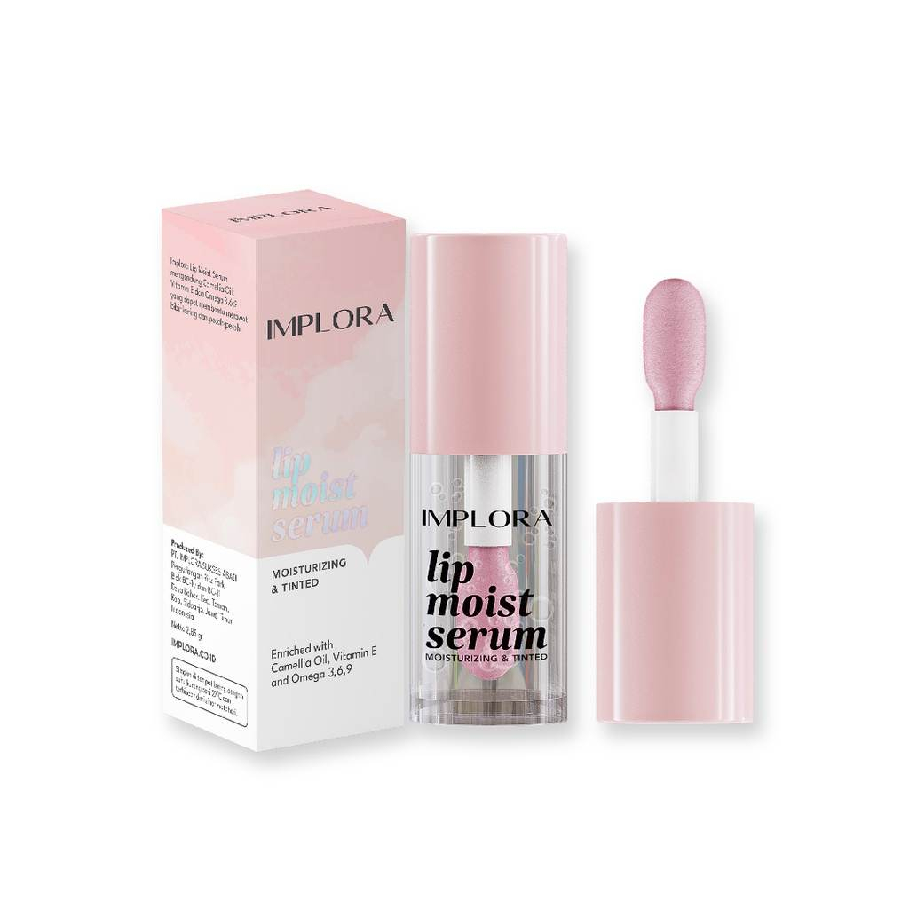 Implora Lip Moist Series - Essence | Serum | Lip Oil - Pelembab Bibir